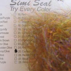 Fly Tying Fly Angler Arizona Simi Seal Dubbing