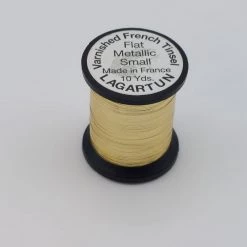 Lagartun Varnished French Tinsel Flat Metallic Fly Tying