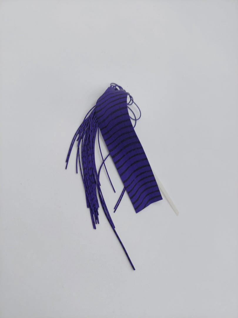 Fly Tying Wapsi Barred Round Rubber Legs 1 Fly Tying Wapsi Barred Round Rubber Legs