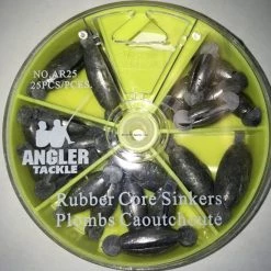 Angler Tackle Rubber Center Tackle Assortment