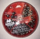 Terminal Tackle Angler Tackle Removable Split Shot Assortment Pack