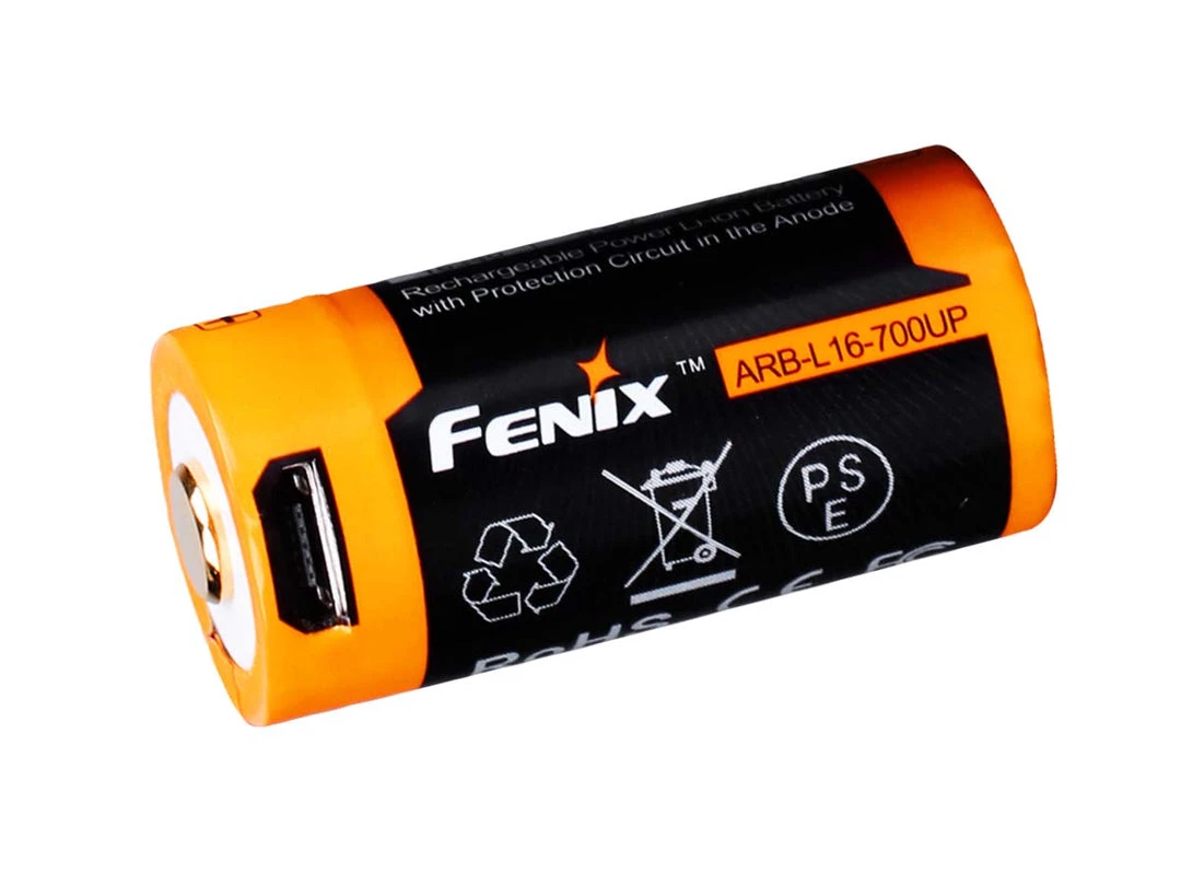Fenixlight Ltd Fenix ARB-L16-700UP Built-in USB Rechargeable Battery 3.6V 1 Fenixlight Ltd Fenix ARB-L16-700UP Built-in USB Rechargeable Battery 3.6V