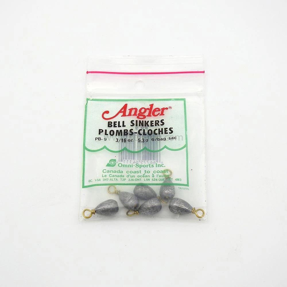 Angler Tackle Bell Sinkers Terminal Tackle 1 Angler Tackle Bell Sinkers Terminal Tackle