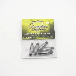 Angler Tackle Rubber Center Sinkers