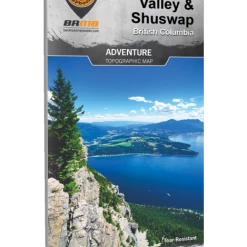 Backroad Mapbooks Waterproof Map Okanagan Valley & Shuswap