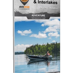 Backroad Mapbooks Backroap Mapbooks Waterproof Map Kamloops & Interlakes