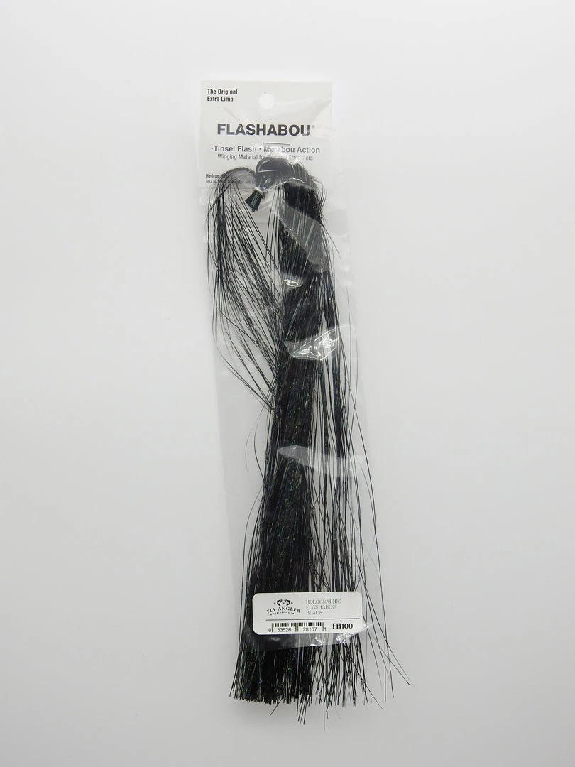 Hedron Holographic Flashabou Fly Tying 2 Hedron Holographic Flashabou Fly Tying