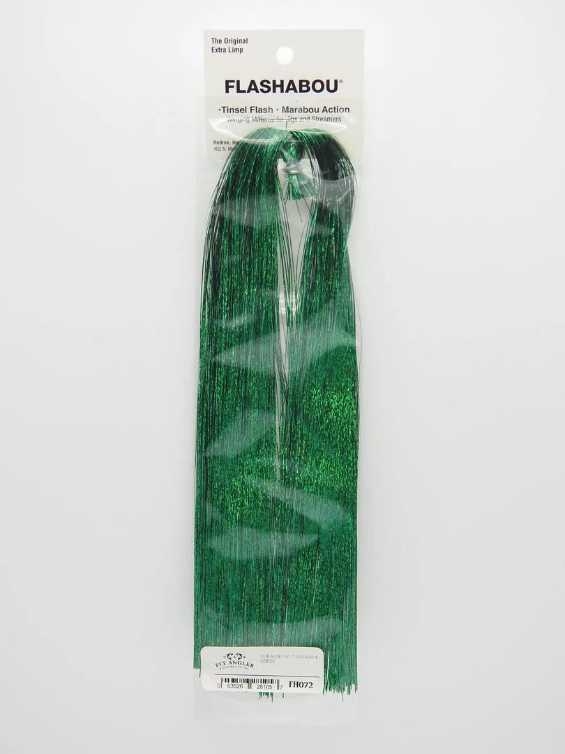 Hedron Holographic Flashabou Fly Tying 10 Hedron Holographic Flashabou Fly Tying