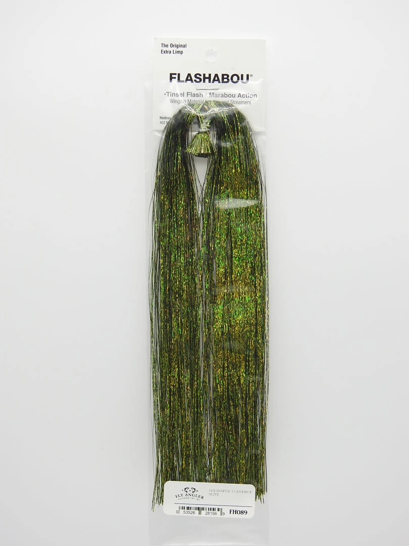 Hedron Holographic Flashabou Fly Tying 12 Hedron Holographic Flashabou Fly Tying