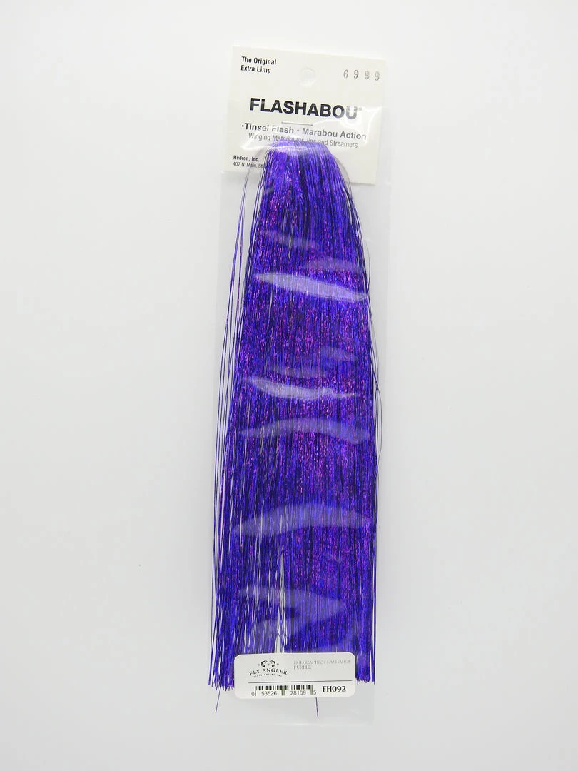 Hedron Holographic Flashabou Fly Tying 14 Hedron Holographic Flashabou Fly Tying
