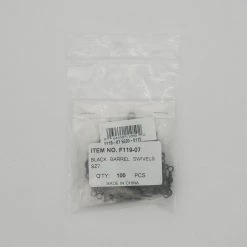 Redl Sports Black Barrel Swivel 100 Pack