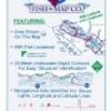 Fish-n-Map Co. Campbell River To Port Hardy Map Fishing Books And DVDs