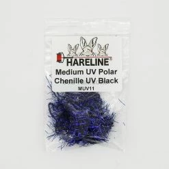 Hareline Medium UV Polar Chenille Fly Tying