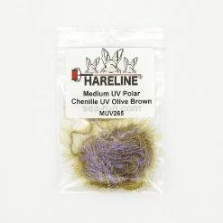 Hareline Medium UV Polar Chenille Fly Tying