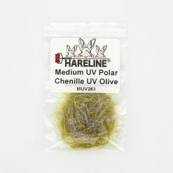 Hareline Medium UV Polar Chenille Fly Tying
