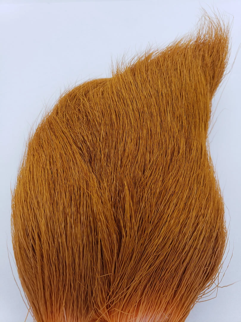 Hareline Deer Belly Hair Dyed Over White 2 Hareline Deer Belly Hair Dyed Over White