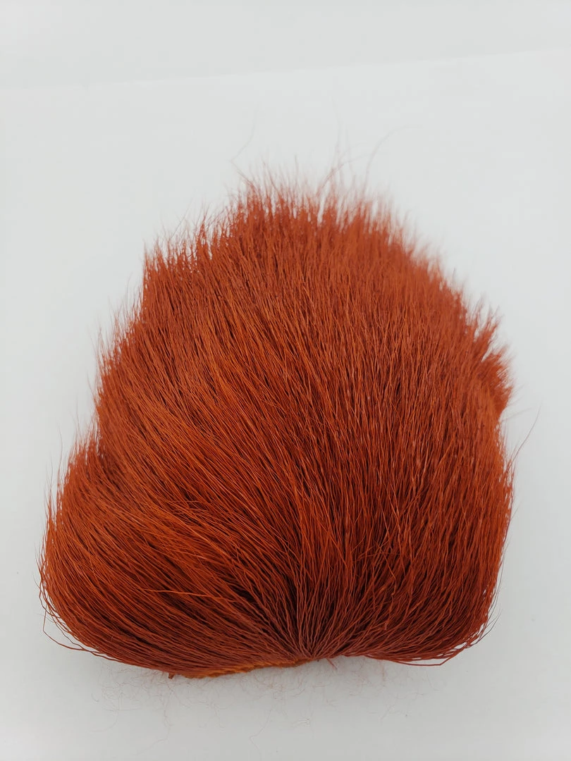 Hareline Deer Belly Hair Dyed Over White 3 Hareline Deer Belly Hair Dyed Over White