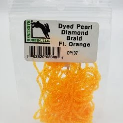 Hareline Dyed Pearl Diamond Braid Fly Tying