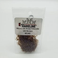 Hareline Micro UV Polar Chenille Fly Tying