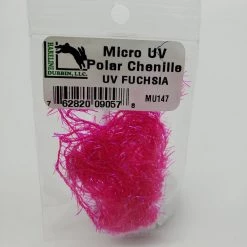 Hareline Micro UV Polar Chenille Fly Tying