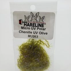 Hareline Micro UV Polar Chenille Fly Tying