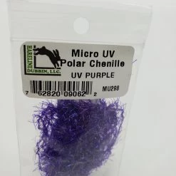 Hareline Micro UV Polar Chenille Fly Tying