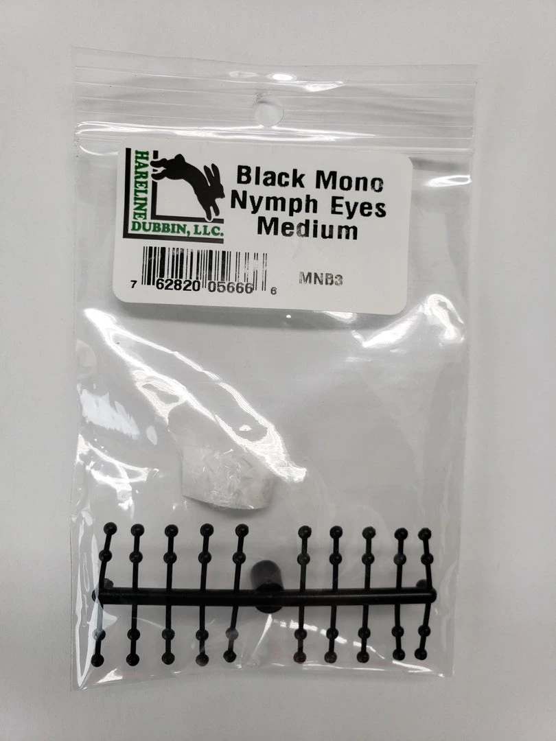 Fly Tying Hareline Mono Nymph Eyes 6 Fly Tying Hareline Mono Nymph Eyes