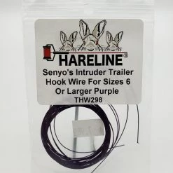 Hareline Senyo's Standard Intruder Trailer Hook Wire Fly Tying