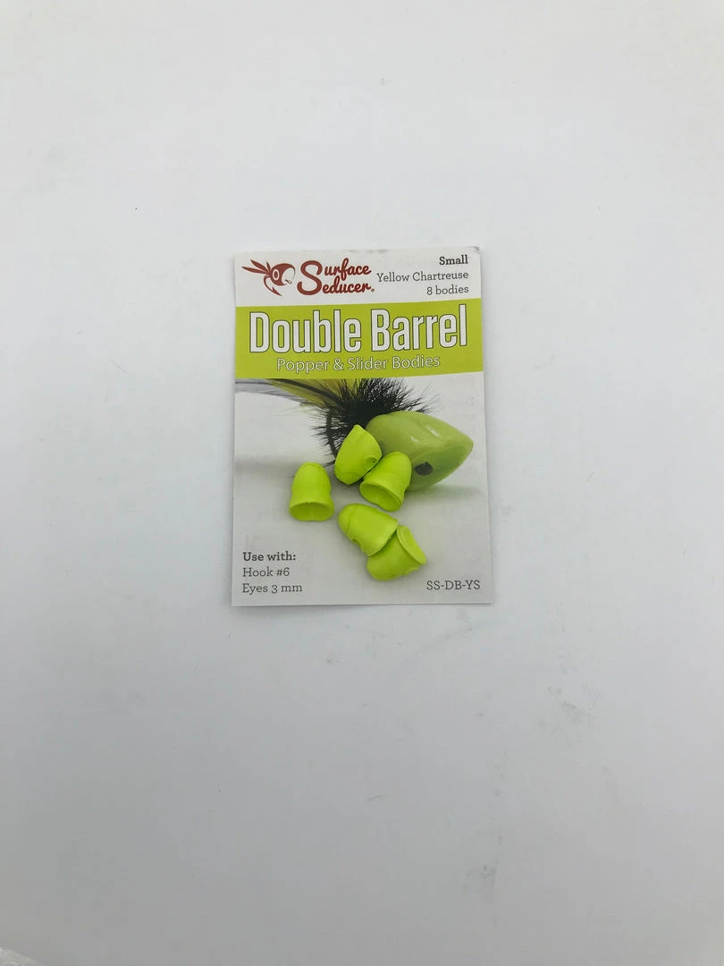 Flymen Fishing Company Surface Seducer Double Barrel Popper/Slider Bodies Fly Tying 4 Flymen Fishing Company Surface Seducer Double Barrel Popper/Slider Bodies Fly Tying