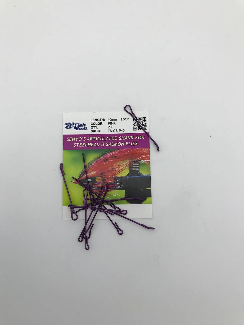 Flymen Fishing Company Fish-Skulls Senyo's Articulated Shank For Steelhead/Salmon Flies 7 Flymen Fishing Company Fish-Skulls Senyo's Articulated Shank For Steelhead/Salmon Flies