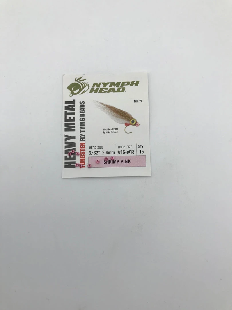 Fly Tying Flymen Fishing Company Nymph Head Heavy Metal Tungsten Beads 6 Fly Tying Flymen Fishing Company Nymph Head Heavy Metal Tungsten Beads