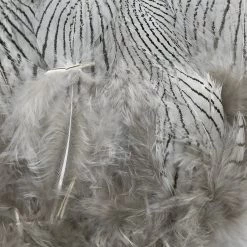 Hareline Silver Pheasant Feathers Fly Tying