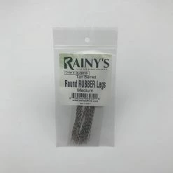 Rainy's Flies Rainy's Barred Round Rubber Legs 7 Rainy's Flies Rainy's Barred Round Rubber Legs
