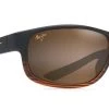 Maui Jim Kaiwi Channel Dark Brown Stripe