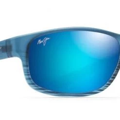 Fishing Apparel Maui Jim Kaiwi Channel Blue Black Stripe
