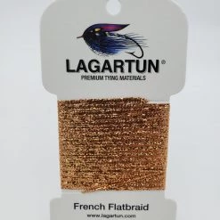 Lagartun French Flat Braid Fly Tying