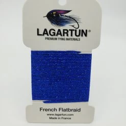 Lagartun French Flat Braid Fly Tying