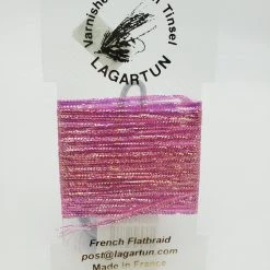 Lagartun French Flat Braid Fly Tying