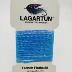 Lagartun French Flat Braid Fly Tying