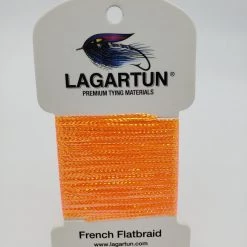 Lagartun French Flat Braid Fly Tying