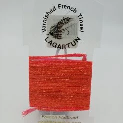 Lagartun French Flat Braid Fly Tying