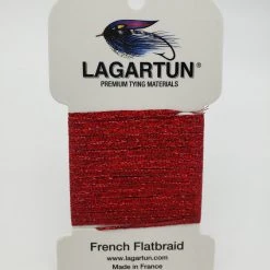 Lagartun French Flat Braid Fly Tying