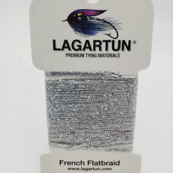 Lagartun French Flat Braid Fly Tying