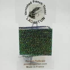 Lagartun French Flat Braid Fly Tying