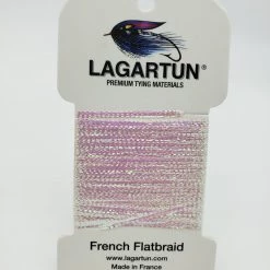 Lagartun French Flat Braid Fly Tying