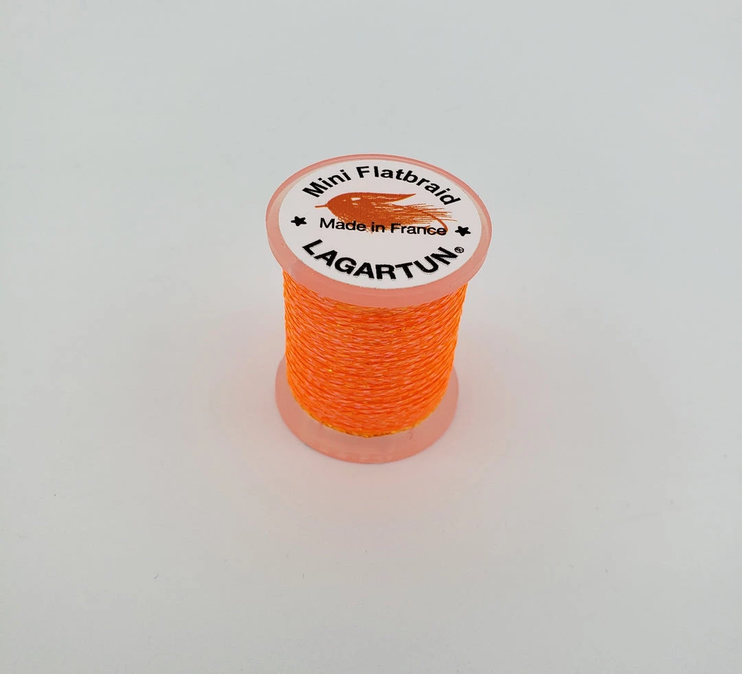 Fly Tying Lagartun Mini Flat Braid 1 Fly Tying Lagartun Mini Flat Braid