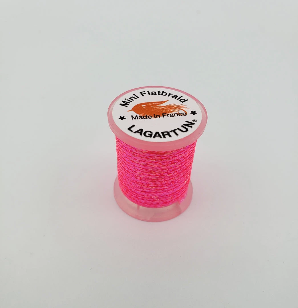 Fly Tying Lagartun Mini Flat Braid 3 Fly Tying Lagartun Mini Flat Braid