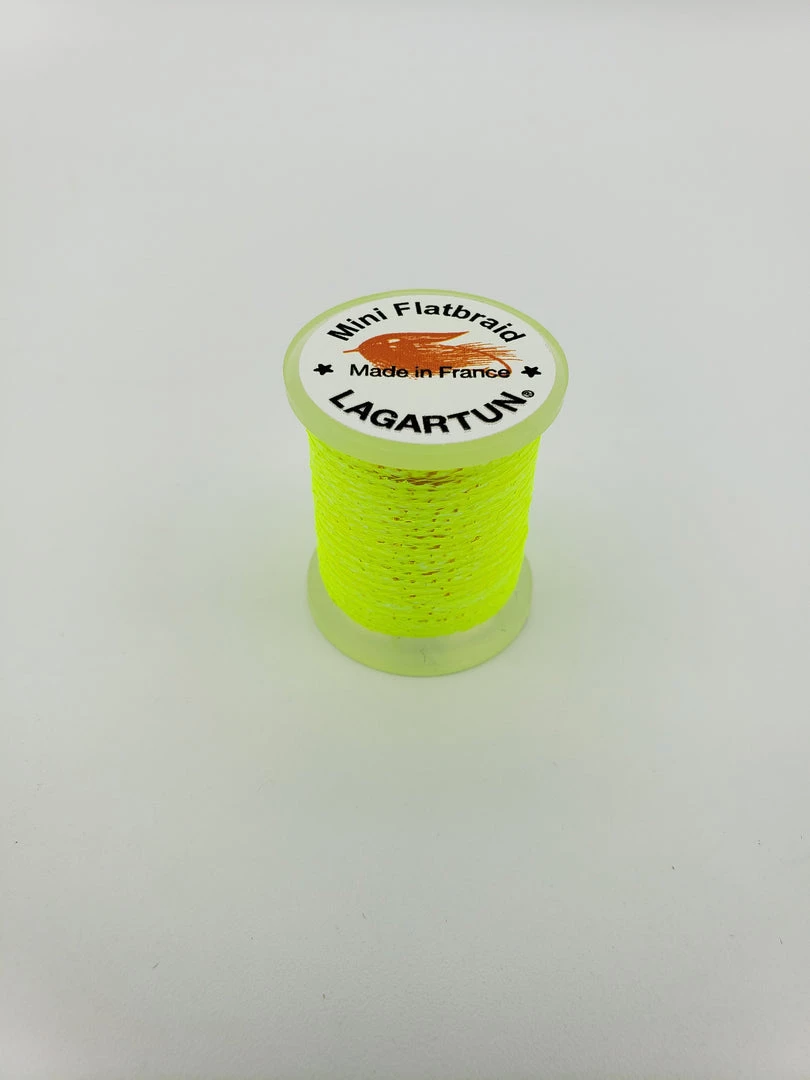 Fly Tying Lagartun Mini Flat Braid 18 Fly Tying Lagartun Mini Flat Braid