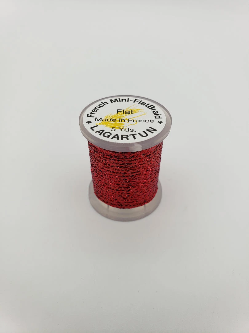 Fly Tying Lagartun Mini Flat Braid 17 Fly Tying Lagartun Mini Flat Braid