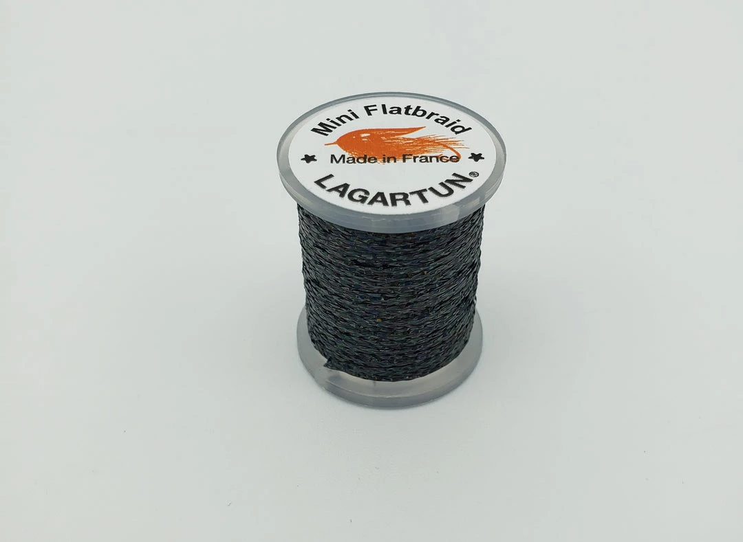 Fly Tying Lagartun Mini Flat Braid 7 Fly Tying Lagartun Mini Flat Braid